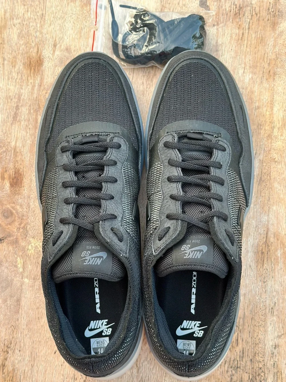 Nike SB Zoom PS8 Black Skate Shoes Men’s Size 14 Flyknit FV8493-001